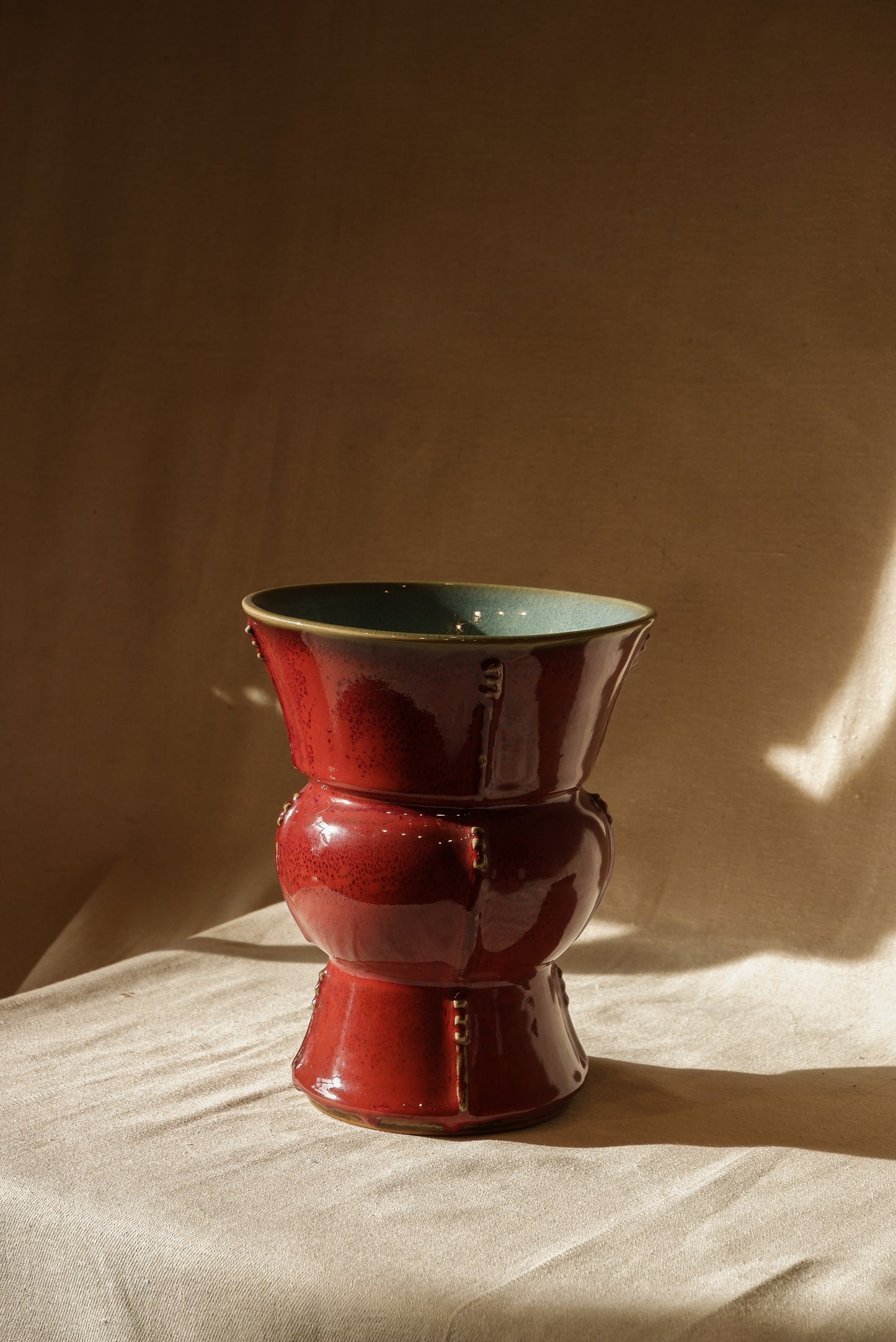 Antique Ceramic Vase (Belgium 1900)
