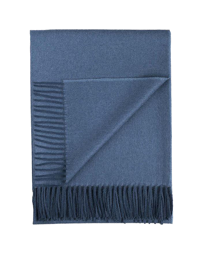 Blue Jean Alpaca Throw