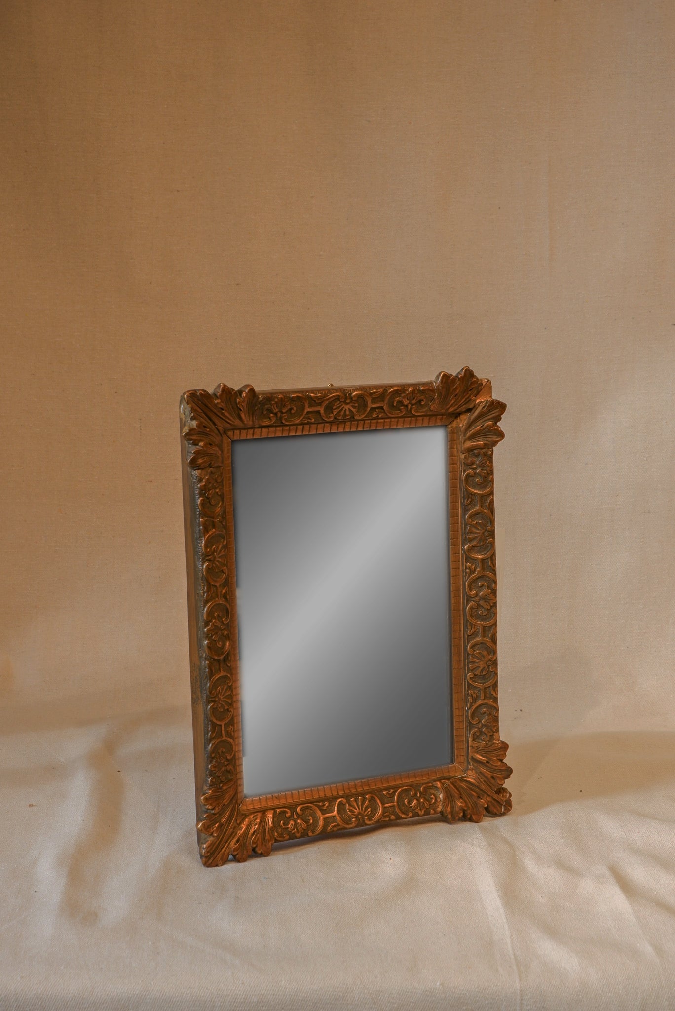 Antique Gilded Wood Mirror
