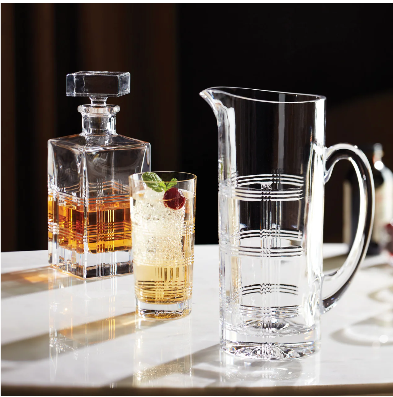Hudson Crystal Highball Glasses