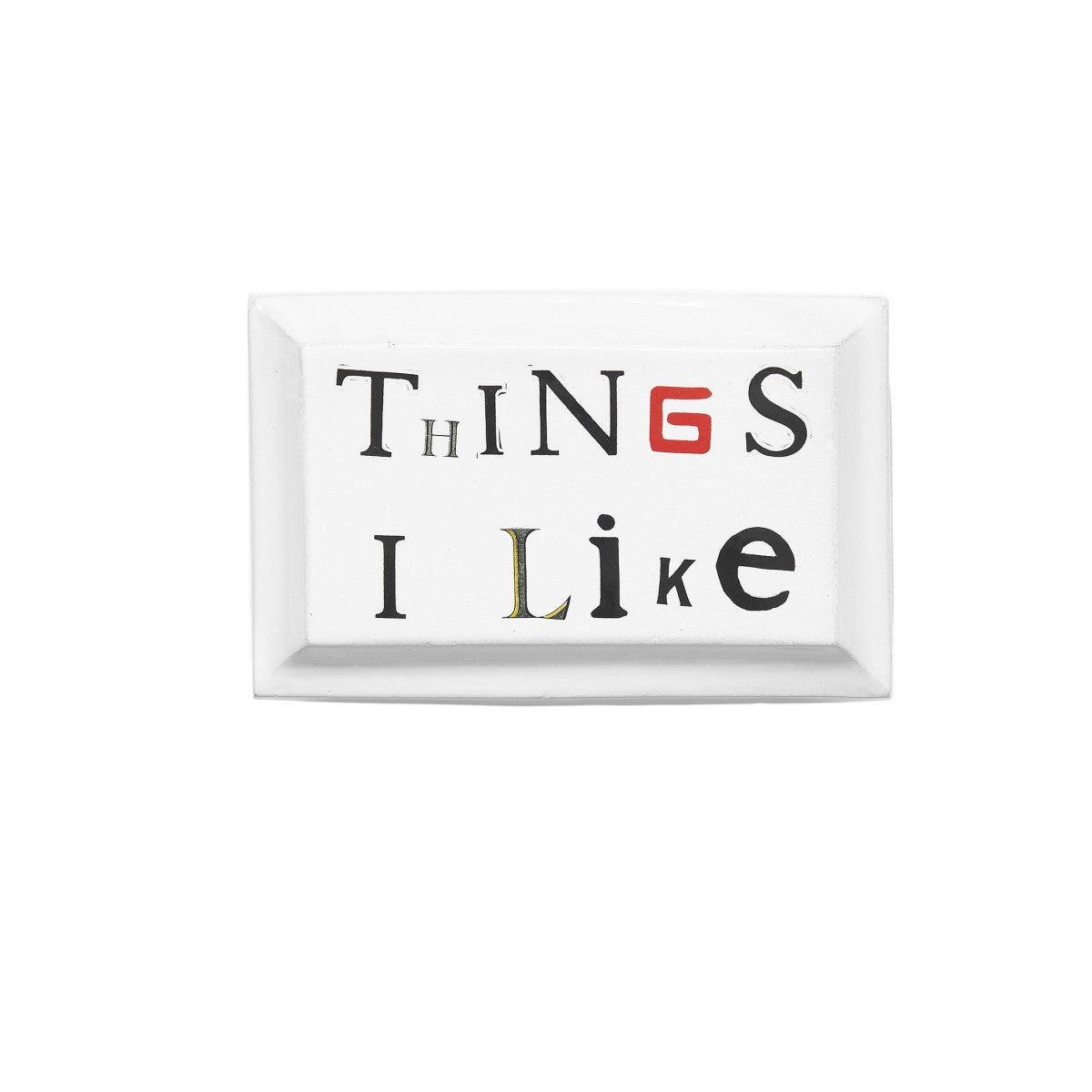 "Things I Like" Ceramic Keepsake Box