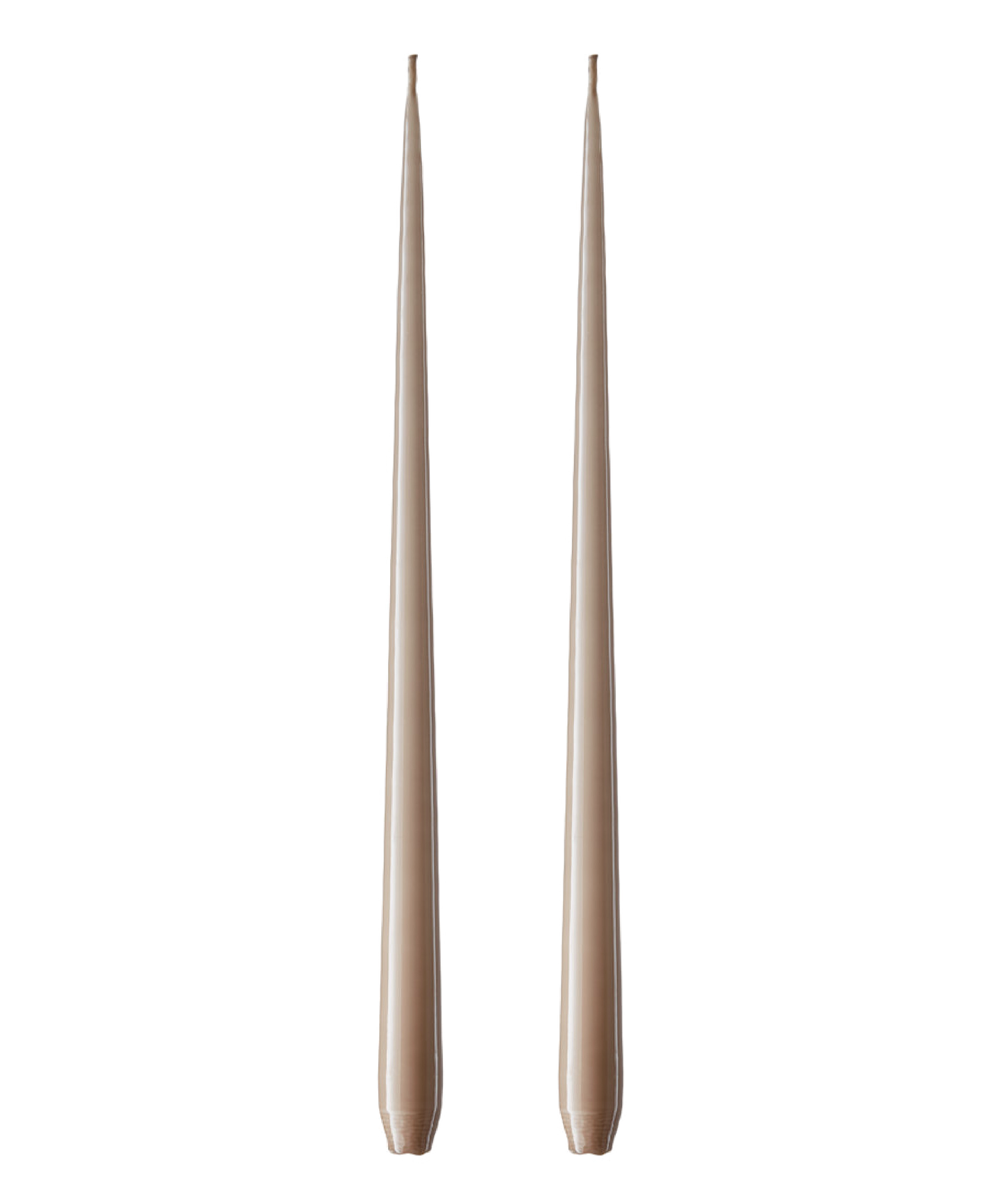 Nougat Note Taper Candle Set