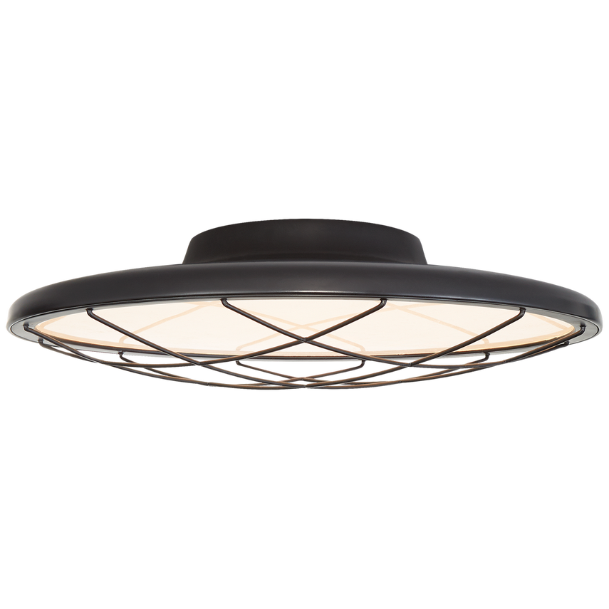 Dot 16" Caged Flush Mount