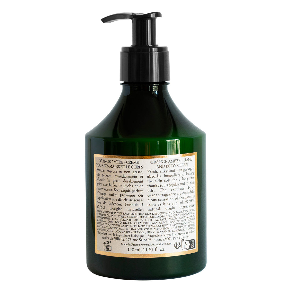 Bitter Orange Body & Hand Cream (350ml)