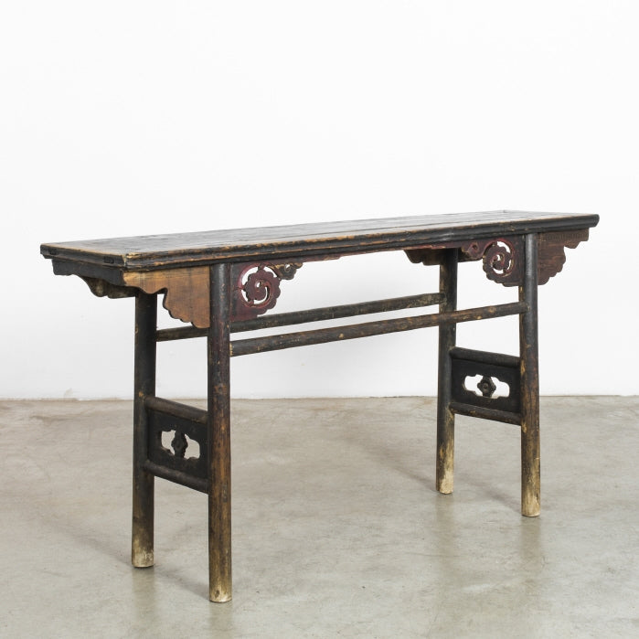 Antique Wooden Console Table (1900)