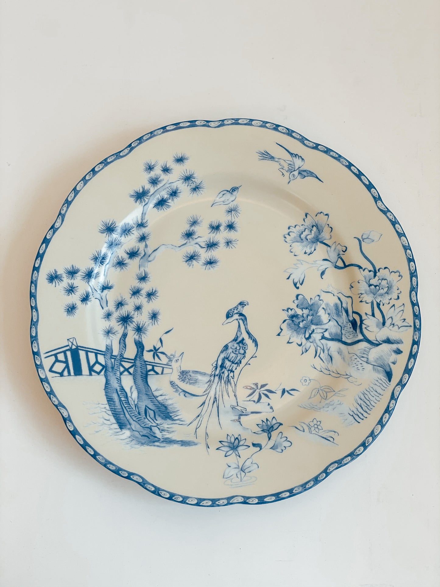 Virginia Blue Dessert Plate
