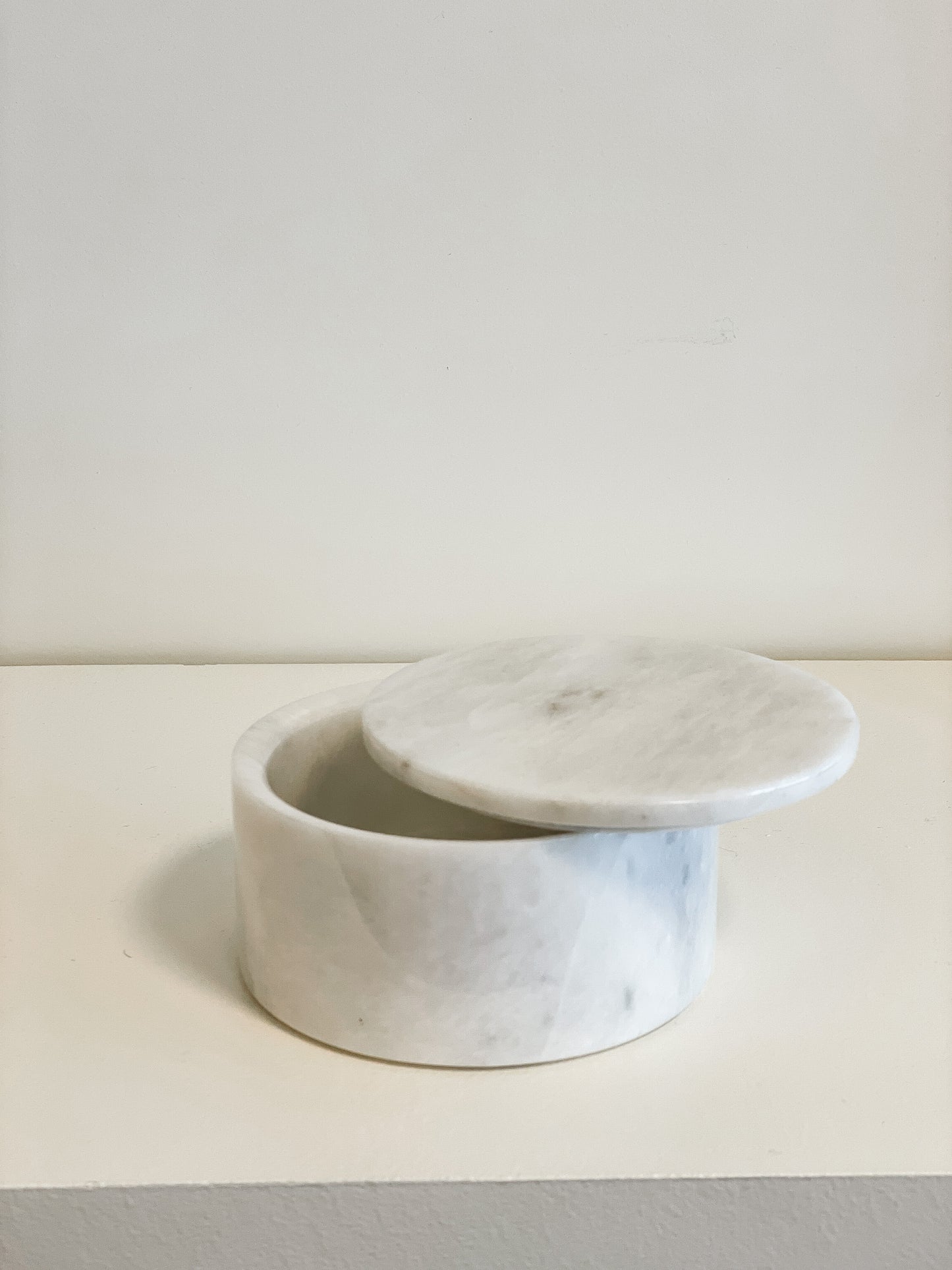 White Marble Keepsake Box