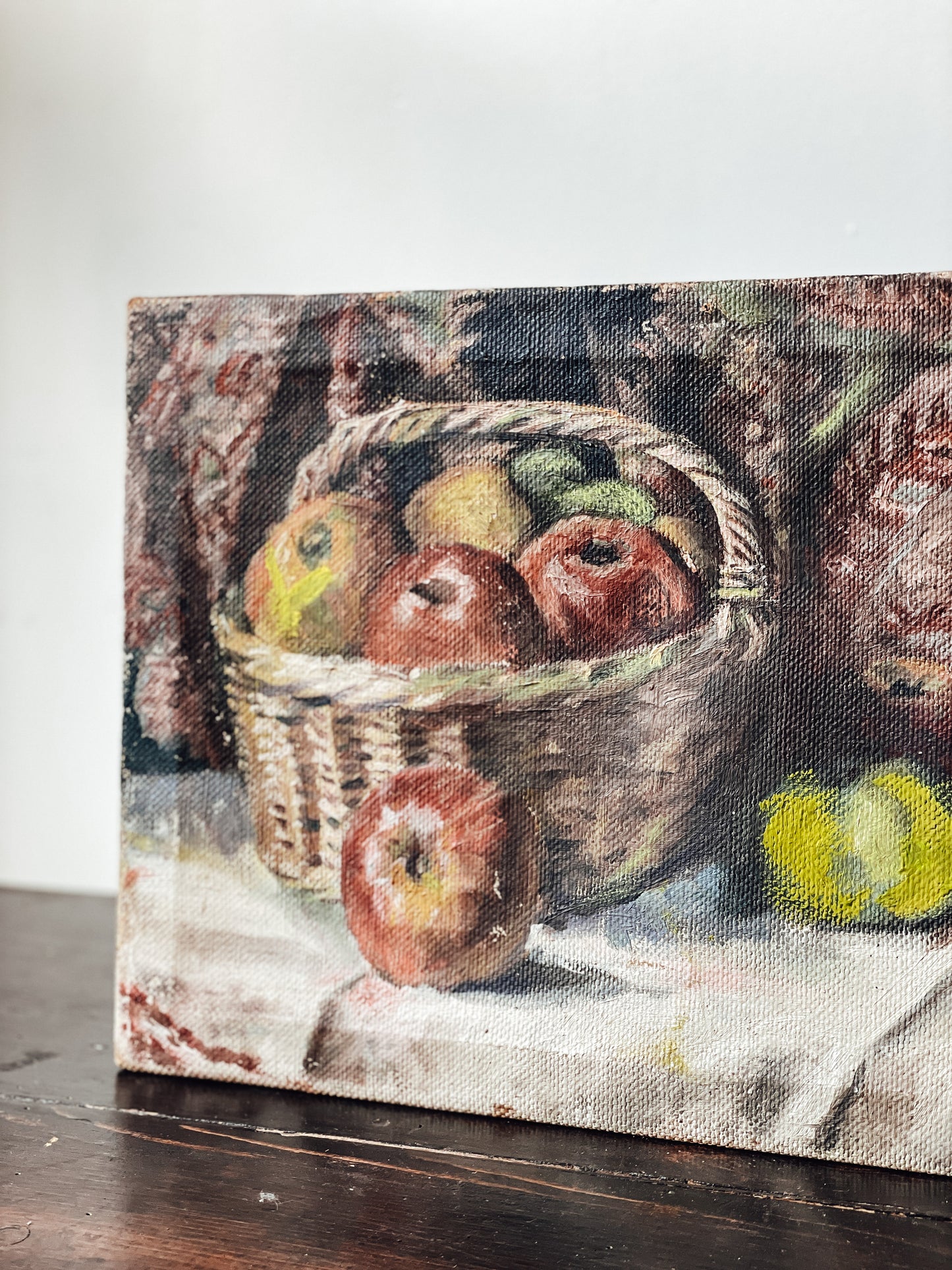 Fruit Basket Canvas Artwork (1900)