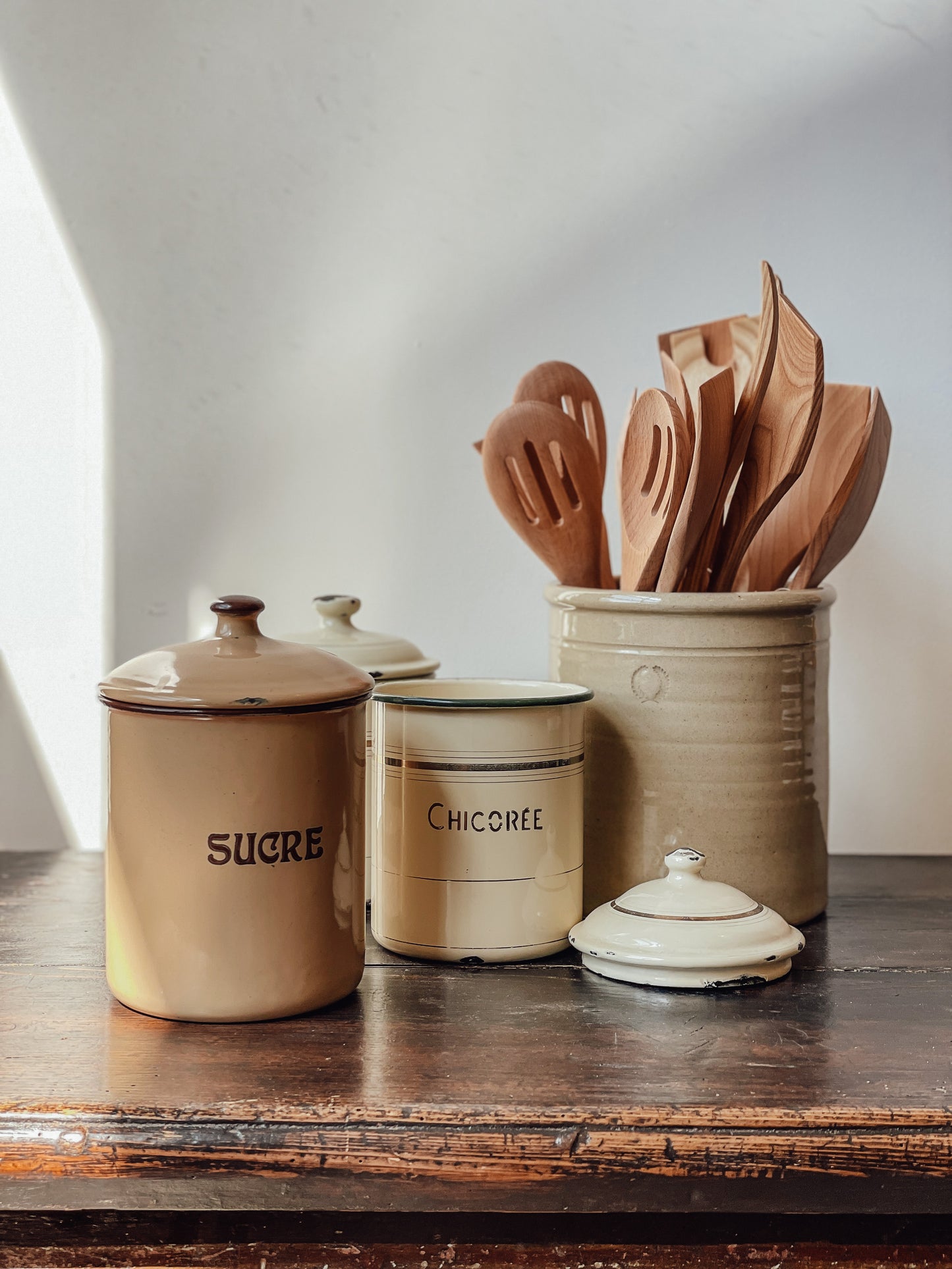 Vintage Sucre Kitchen Tin