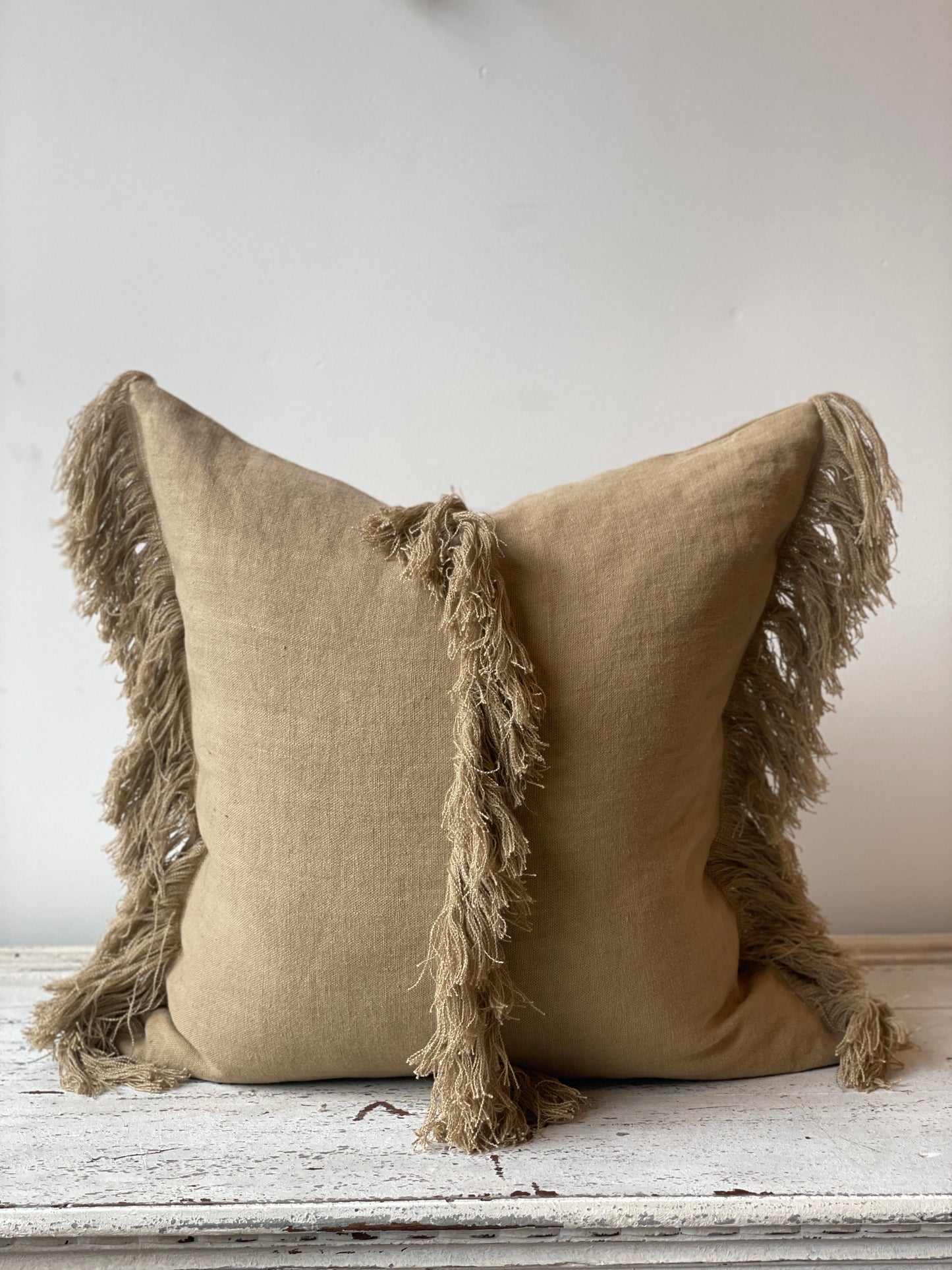 31 Westgate Custom Hemp Fringe Pillow (22x22)