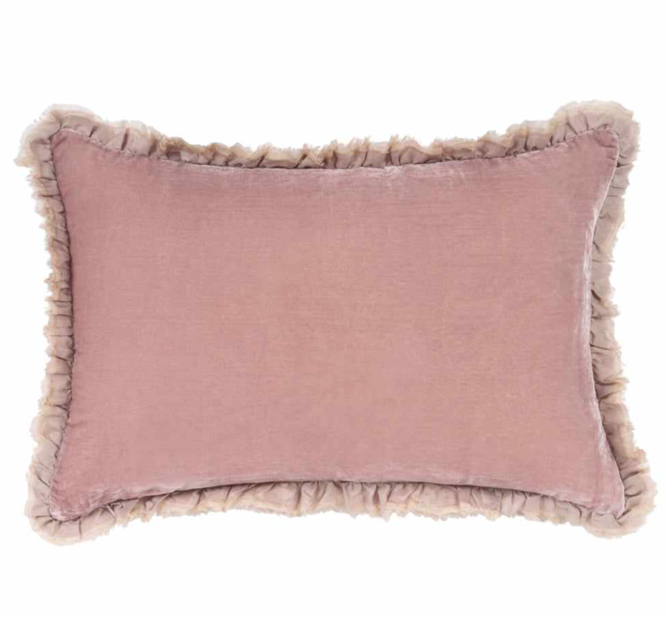 Séraphine Silk Velvet Pillow in Moscou