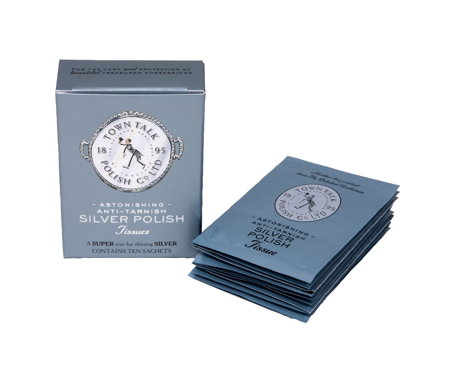 Town Talk Anti-Tarnish Silver Polish Tissues
