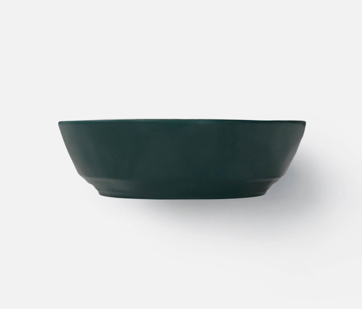 Teal Glazed Soup Bowl