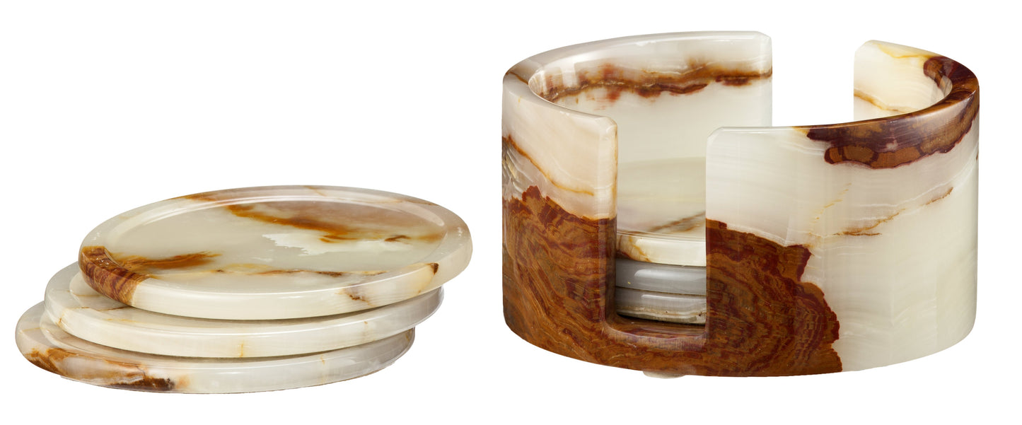 Onyx Coaster Set