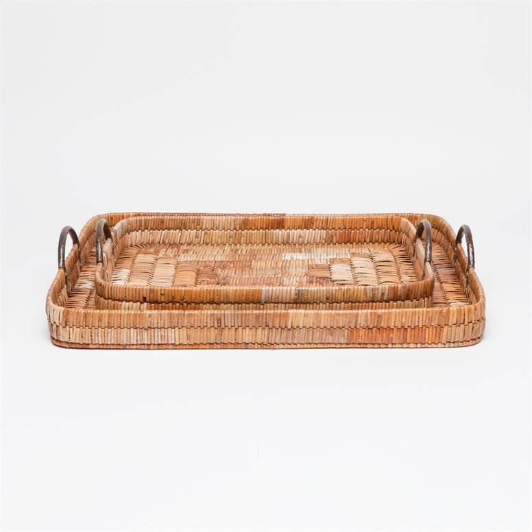 Woven Rattan Tray