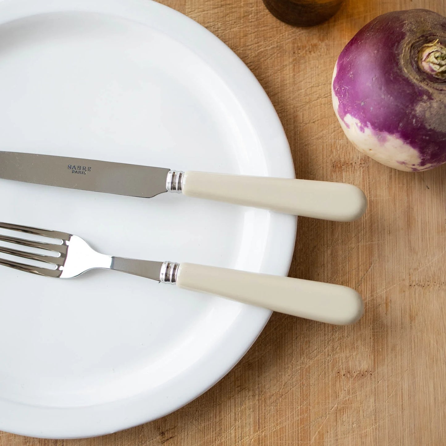 Light Kaki Essential 5-Piece Setting