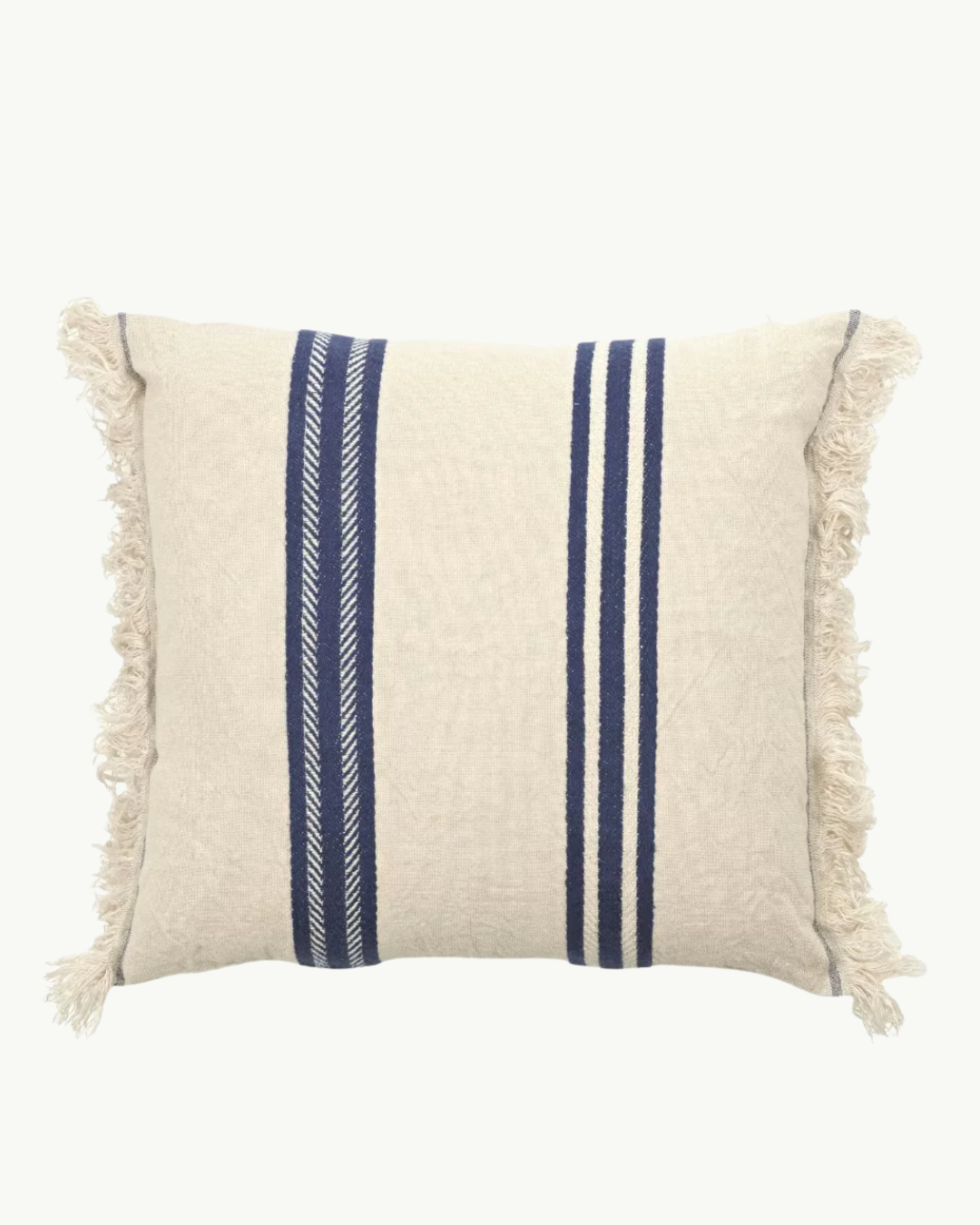 The Indigo Stripe Pillow (25x25)