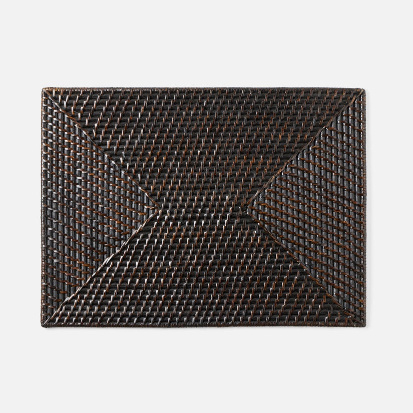 Espresso Rattan Placemat