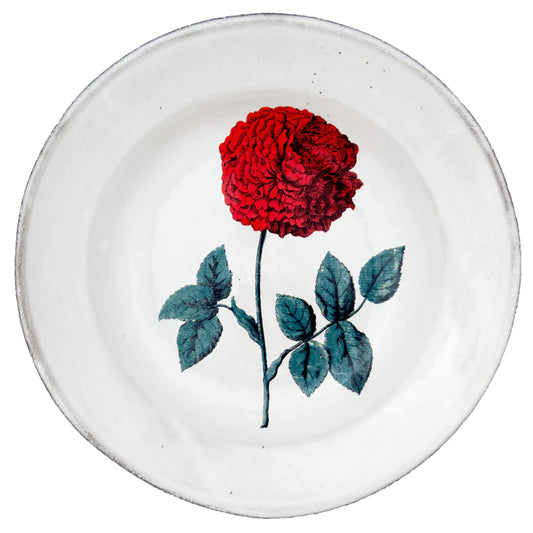 Dutch Hundred Leaved Rofe Soup Plate