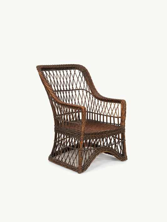 Edwardian Wicker Chair
