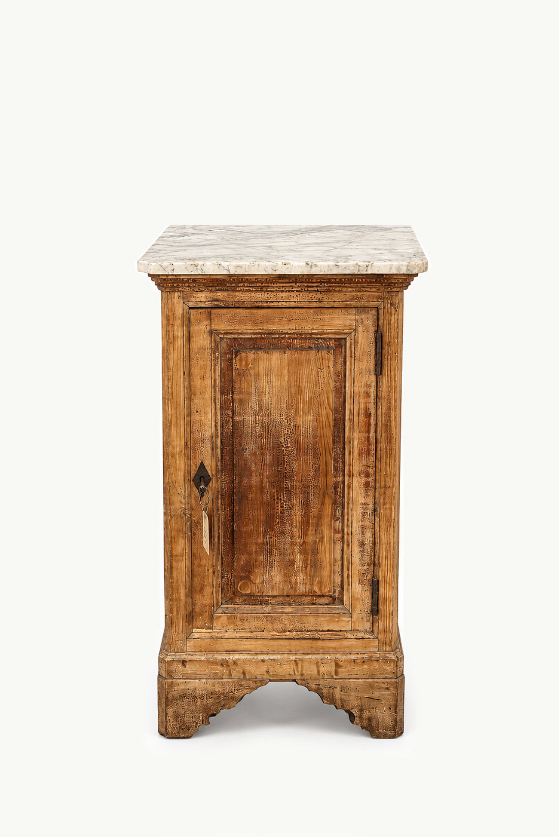 Antique Marble Top Side Table