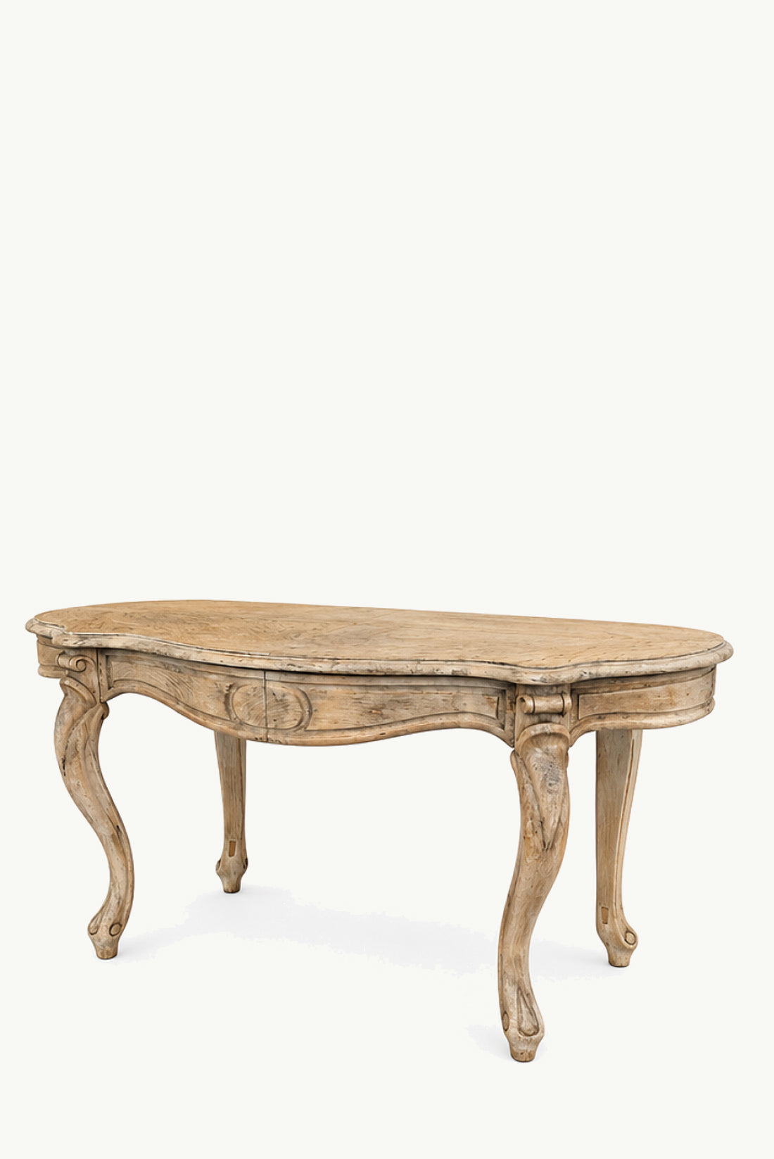 Antique Bleached Oak Table