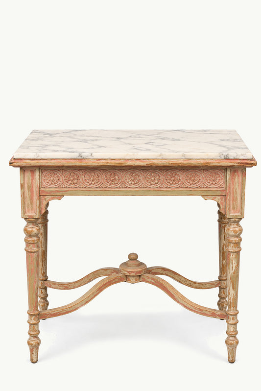 Antique Marble Side Table
