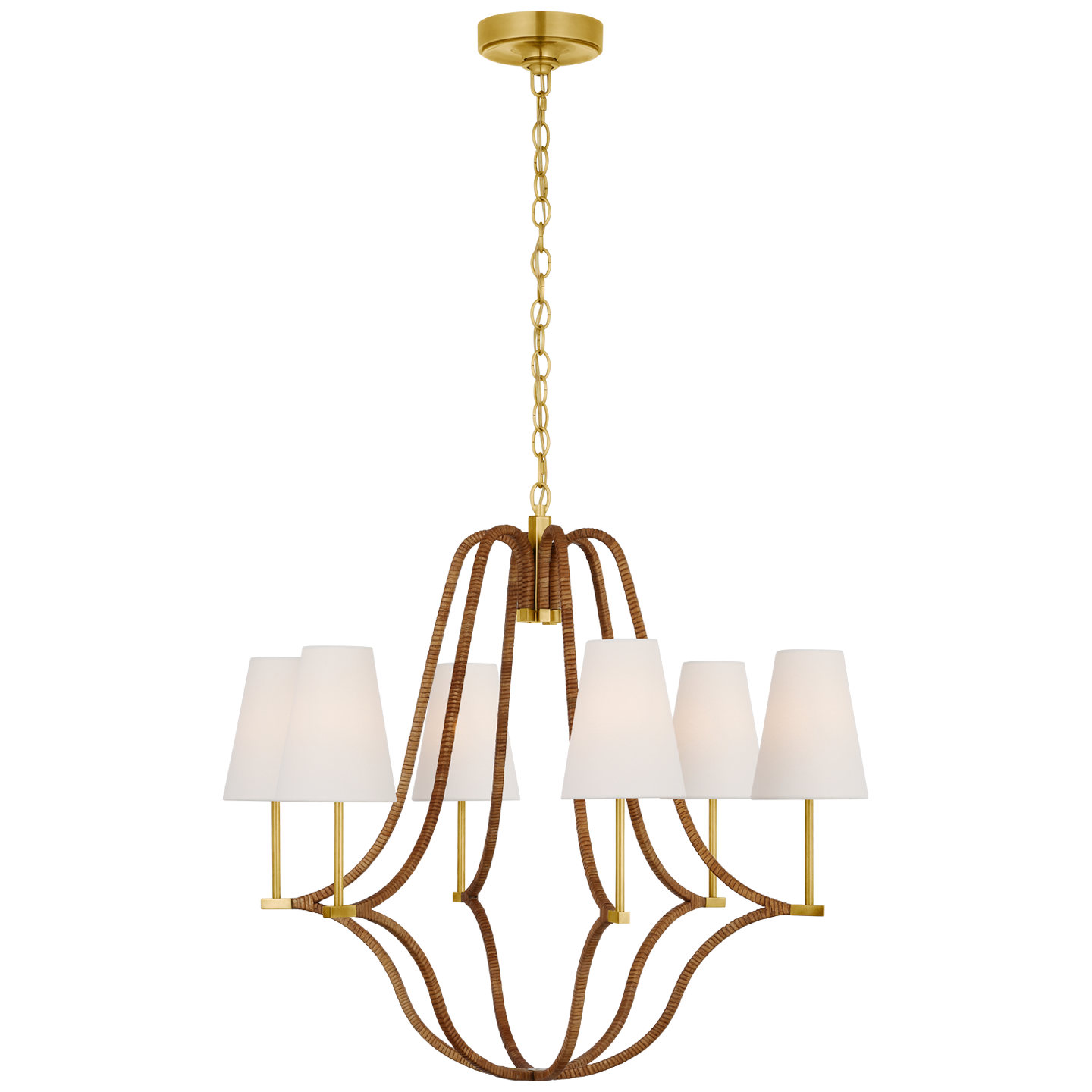 Biscayne Large Wrapped Chandelier