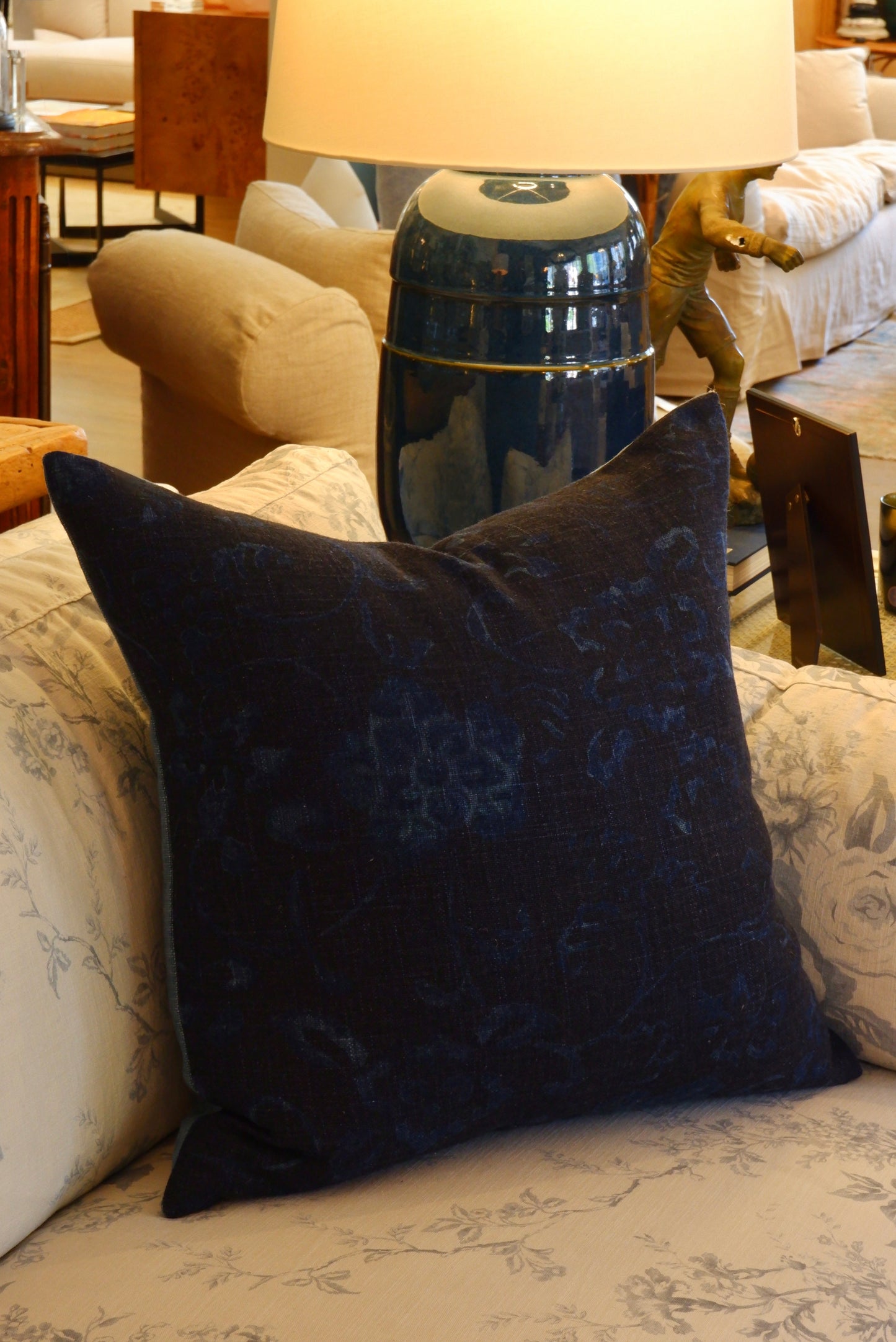 Custom 31 Westgate Pillow in Overdyed Floral