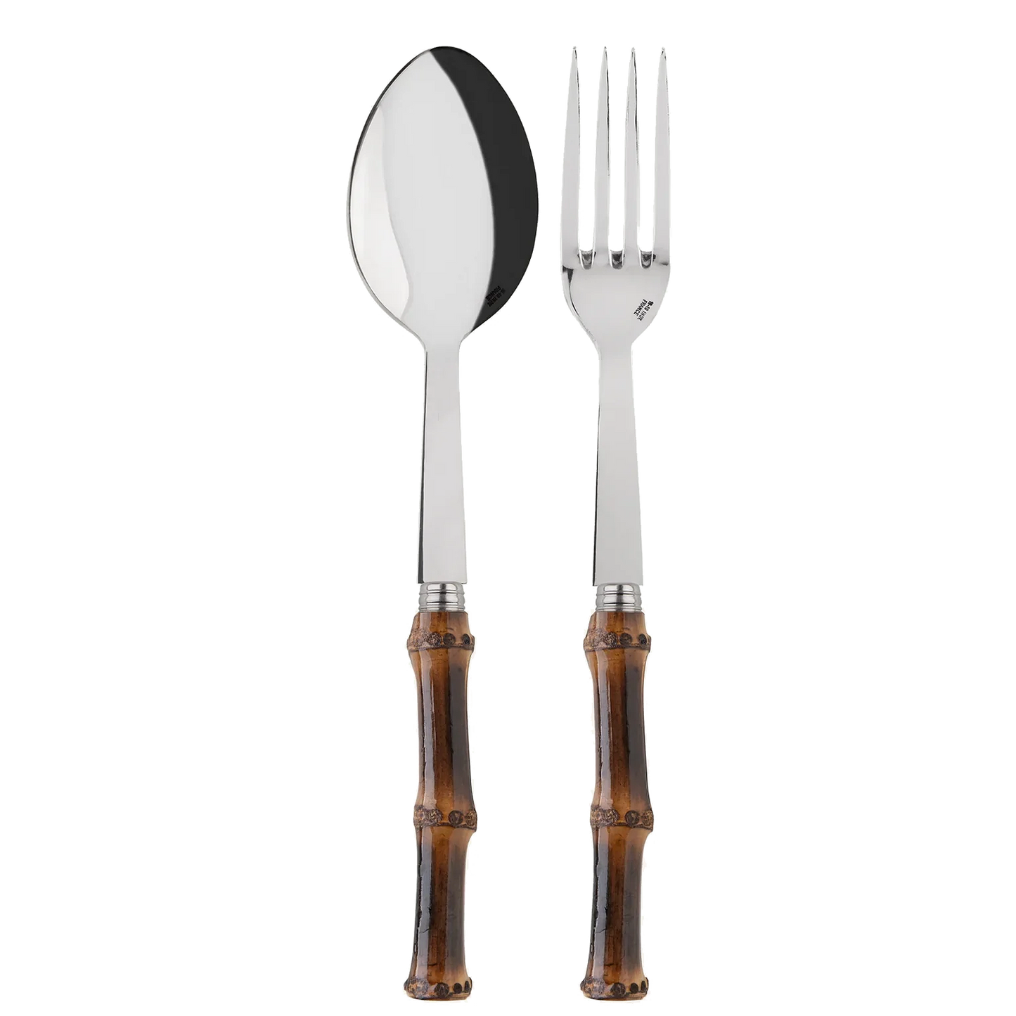 Dark Bamboo Serving Set