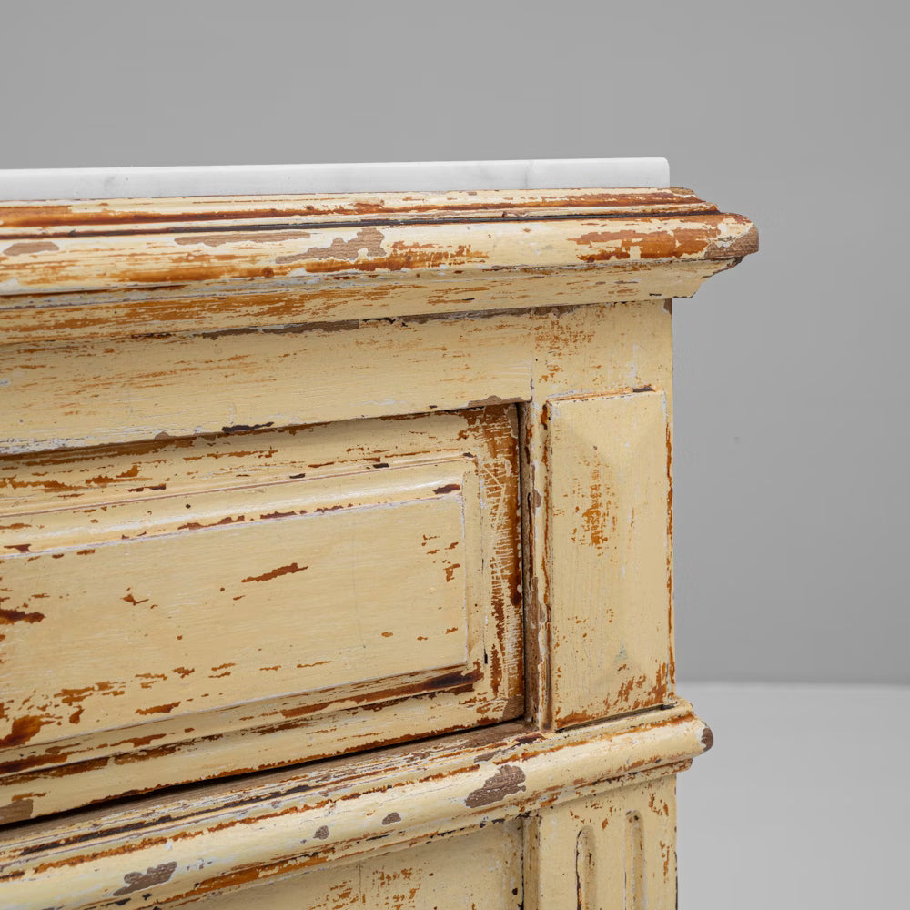 Pair of Antique Wooden Bedside Tables (1900)