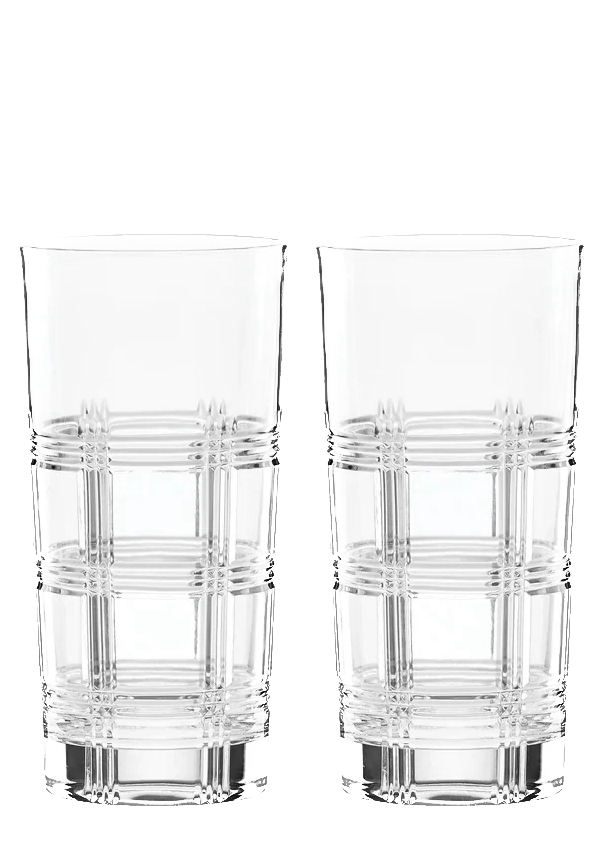 Hudson Crystal Highball Glasses