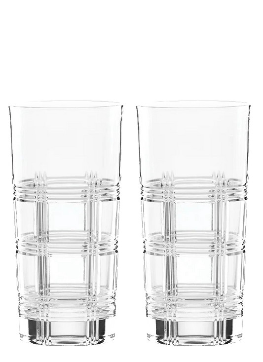 Hudson Crystal Highball Glasses