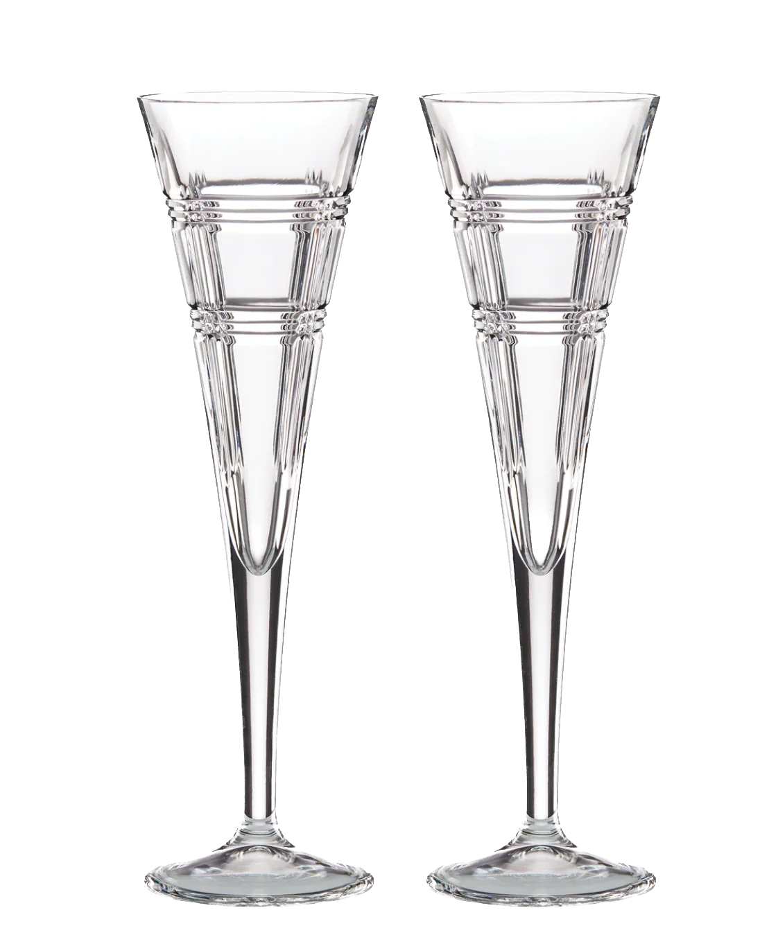 Hudson Toasting Flute Set