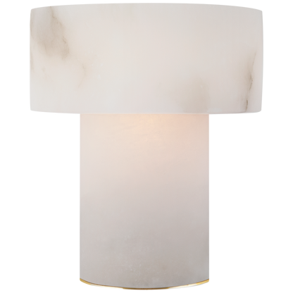Una Alabaster Rechargeable Table Lamp