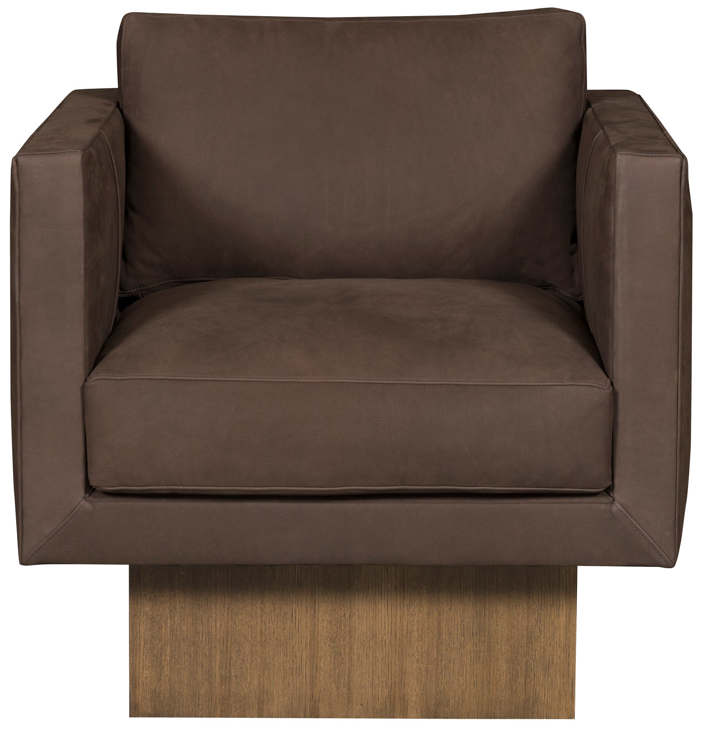Kendell Leather Swivel Chair