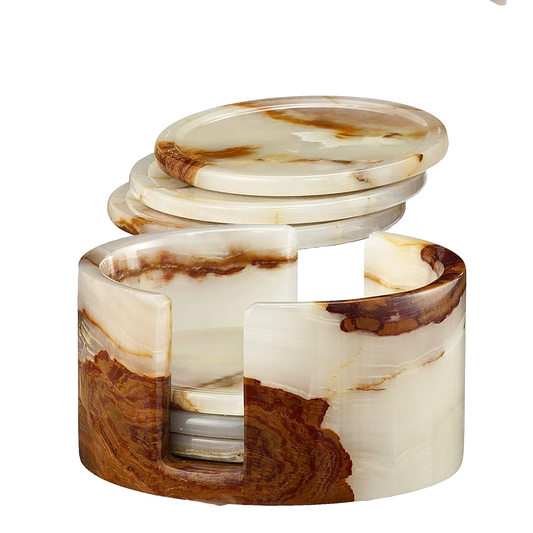 Onyx Coaster Set