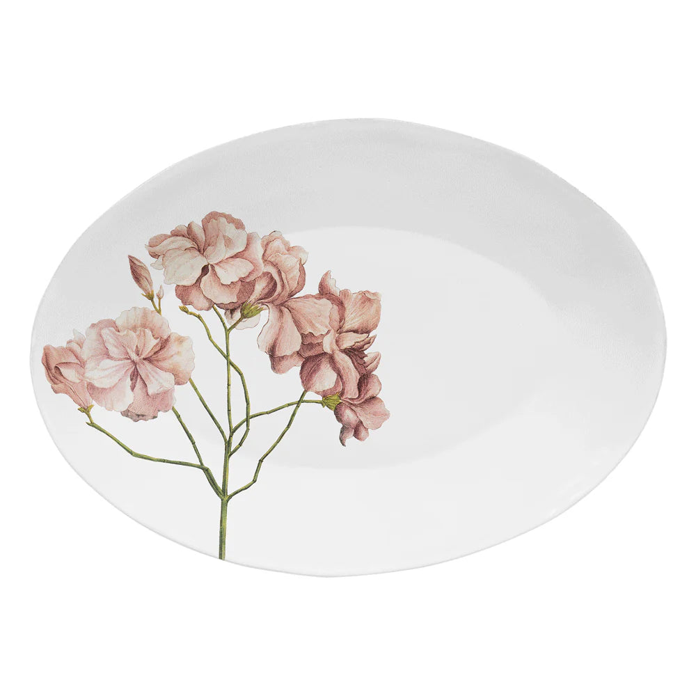 Nerium Oleander Oval Platter John Derian