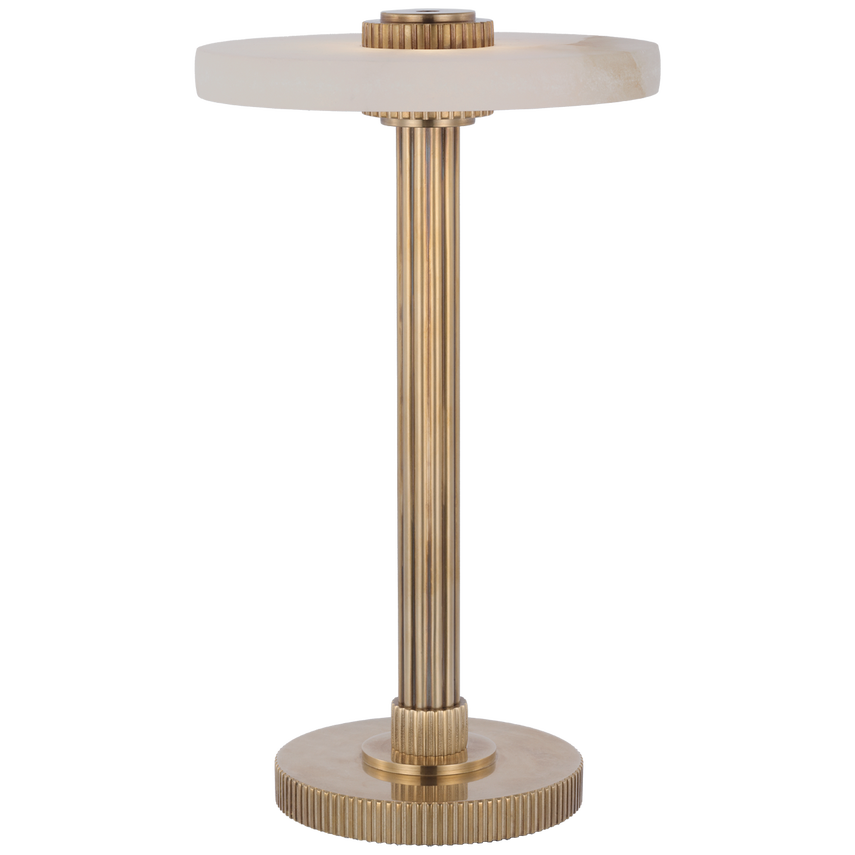 Aran 9" Cordless Lamp in Brass