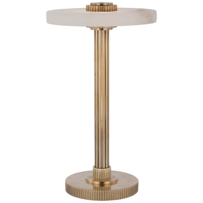 Aran 9" Cordless Lamp in Brass