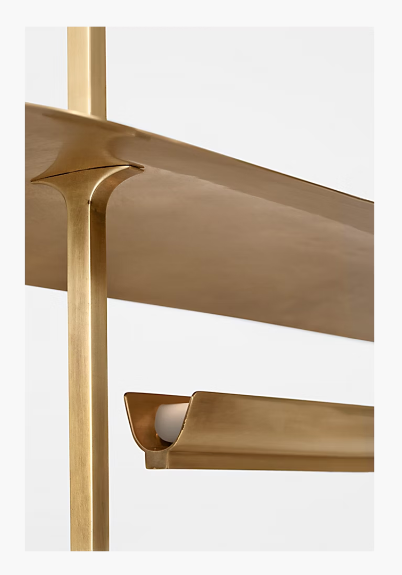 Tristan 54" Reflector Linear Chandelier