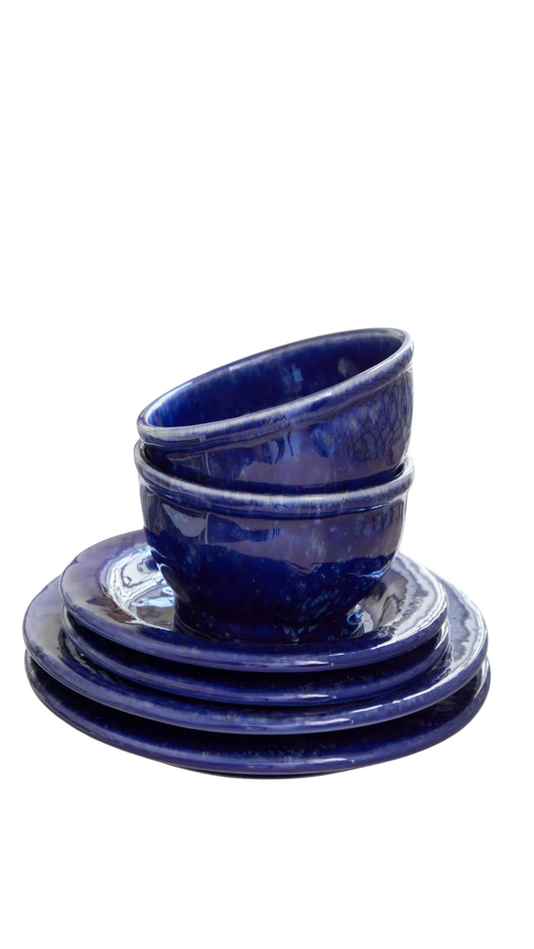 Speckled Blue Dinnerware