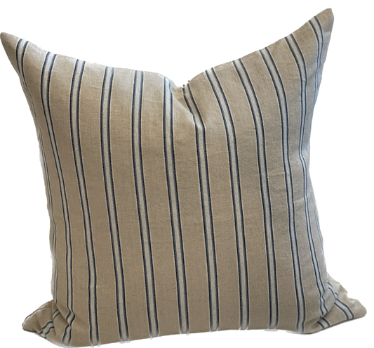 31 Westgate Custom Pillow in Amelot Ticking