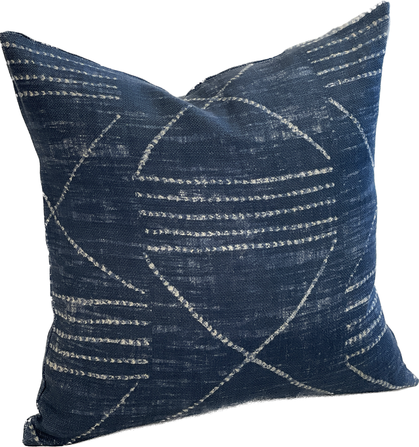 31 Westgate Custom Pillow in Lagos Indigo