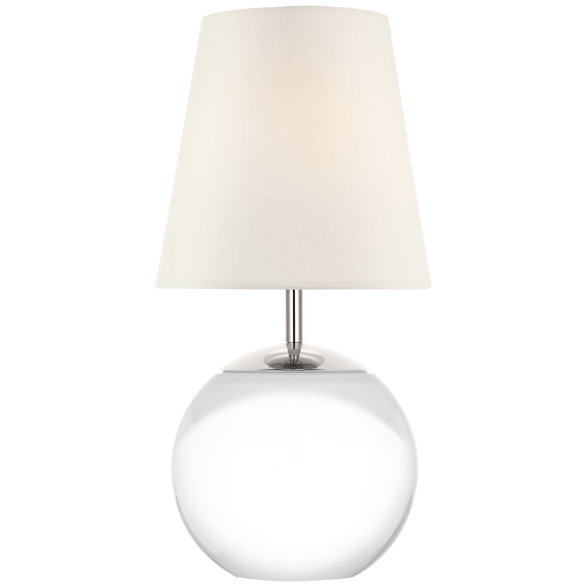 Terri 12" Cordless Glass Lamp