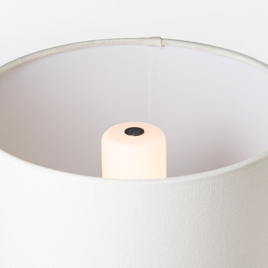 Gaios 13" Cordless Accent Lamp (Ivory)