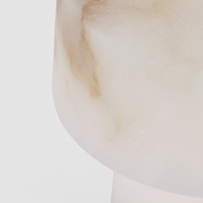 Una Alabaster Rechargeable Table Lamp