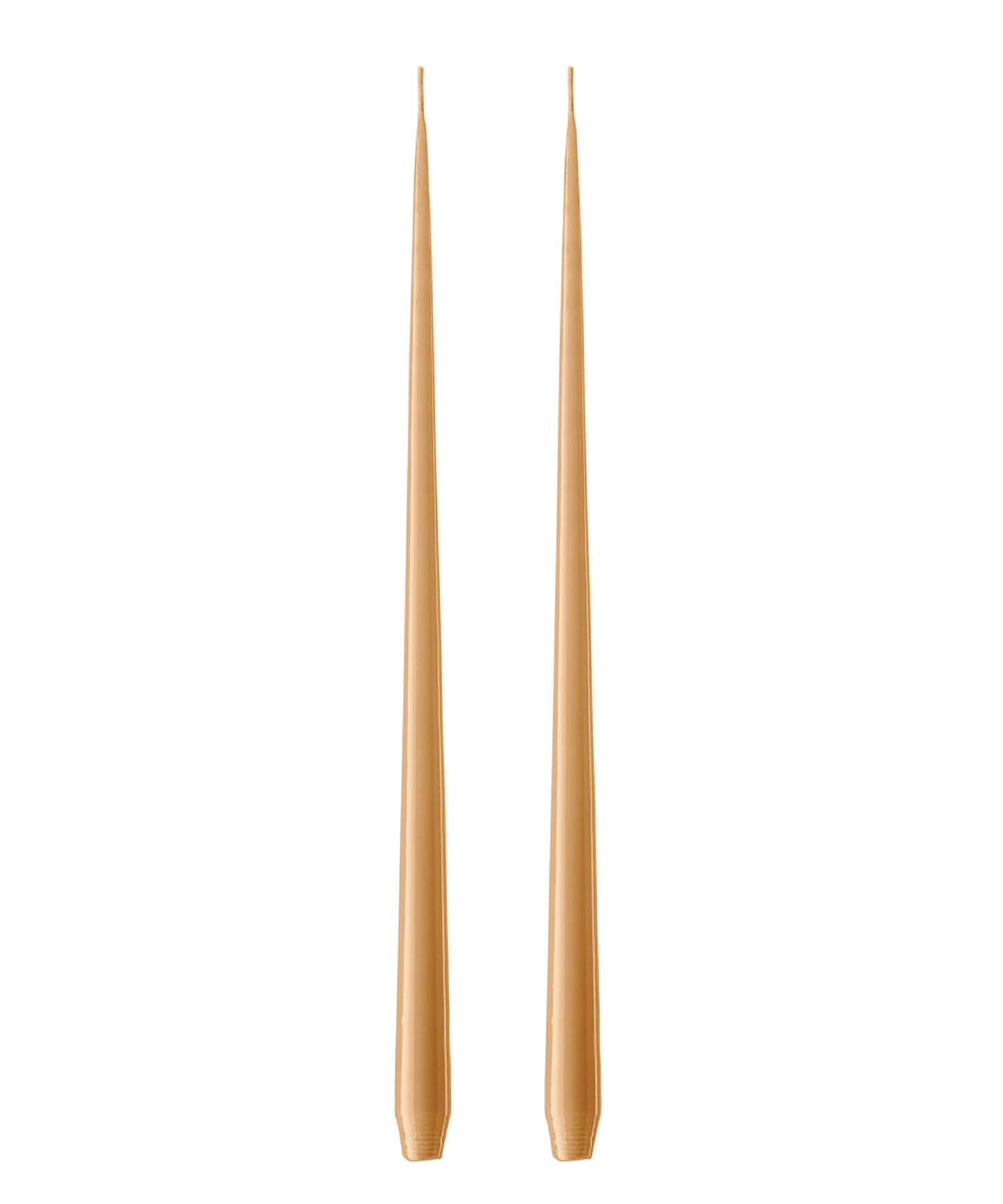 Almond Butter Taper Candle Set