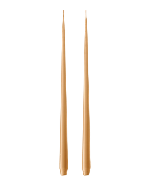 Almond Butter Taper Candle Set