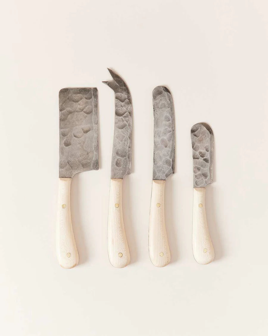 Farmhouse Pottery Artisan Forged Cheese Knives